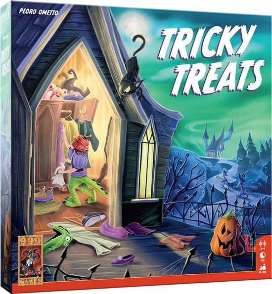 999 Games Tricky Treats - Griezelig Gezelschapsspel - Halloween! - Winnaar Speelgoed van het jaar 2025