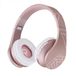 PowerLocus P1 Bluetooth Casque – Sans fil – Supra-auriculaire – Avec microphone – Pliable - incl. Housse – Rose Gold