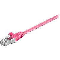 Goobay CAT 5-1000 SFTP netwerkkabel 10m magenta