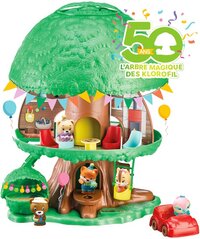 Klorofil Speelset De Magische Speelboom – 50 Jaar Jubileumeditie – Inclusief Klorofil Figuren, Kleurplaat, Maskers en Stickervel – Ideaal voor Creatief Speelplezier voor Kinderen vanaf 18 Maanden