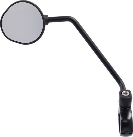 XLC MR-K26 - Fietsspiegel - Links - Zwart - Kunststof - Rond