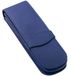 Omgoods - Étui pour stylos, pouvant contenir 2 articles d'écriture - Bleu et élégant