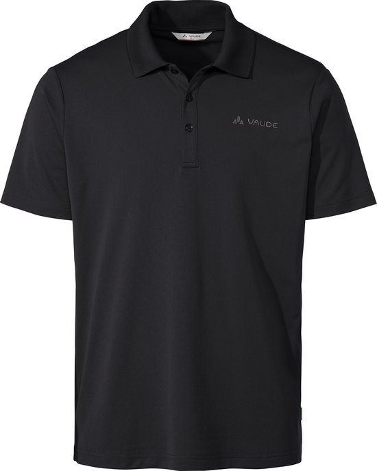 Vaude Men's Essential Polo Shirt - Black - Size M - Spring/Summer 2024