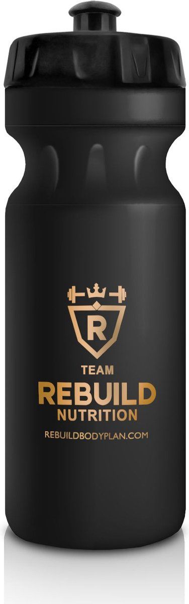 Rebuild Nutrition Sport Bidon - Zwart - 700 ml