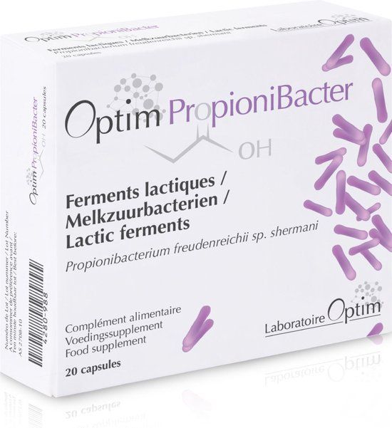Inconnu Optim PropioniBacter - 20 capsules - Darmflora Supplement