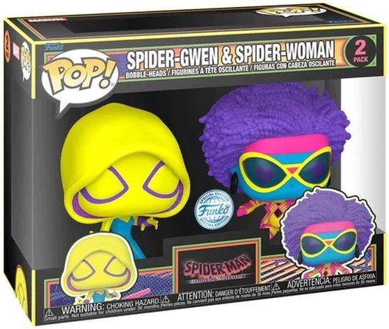 Funko Pop! Spider-Man: Across the Spider-Verse - Spider-Gwen & Spider-Woman US Exc BKLT Pop! 2-Pack