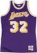 Mitchell & Ness Los Angeles Lakers Magic Johnson 1984 Road Swingman shirt, violet, M, violet