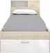 Vente-unique Bedframe hout natuurlijk licht 90 x 190 cm