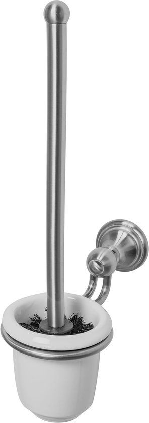 Haceka Allure Toiletborstelset - Geborsteld RVS - Keramiek