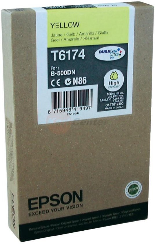 Epson T6174 - Inktcartridge / Geel HC