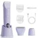 Carehabi Scheerapparaat voor dames, 3-in-1 intiem scheerapparaat voor vrouwen, elektrisch scheerapparaat, IPX7 waterdicht, voor benen, armen, oksels en bikinizone