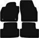 BASIC zwarte veloursmatten voor: Seat Ibiza V hatchback (2017-)