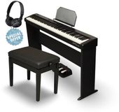 GPPD Piano numérique GPPD Home Stage C8 – Noir avec casque et banc réglable