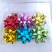 Autocollant roses, 11 cm, diverses couleurs, 12 pièces par paquet.