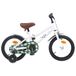 vidaXL Vélo enfant 12 pouce Blanc