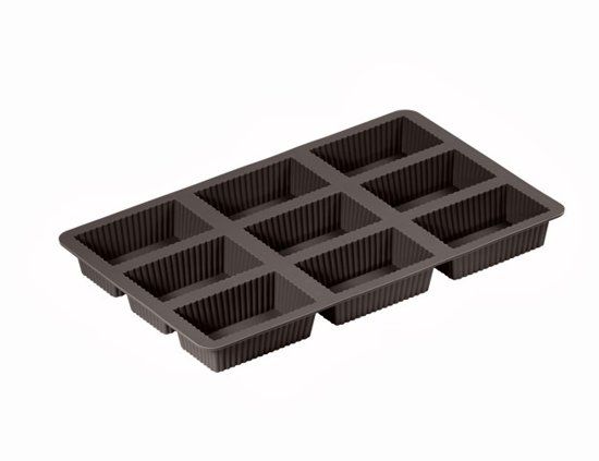 Lurch Flexiform Brownie Bakvorm - Silicone - 9 Stuks