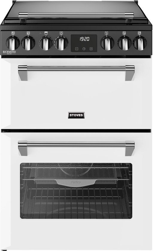 Stoves 444411998 Vrijstaand fornuis Electrisch Inductiekookplaat 4 zones Wit