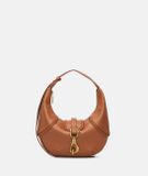 Liebeskind Berlin Ryker Hobo Schoudertas Leerlook Kaneel