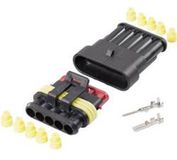 TE Connectivity 30S006 Superseal set AMP-Superseal 1.5mm Series Totaal aantal polen: 5 Rastermaat: 6 mm Inhoud: 1 set(s)