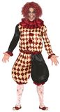 Fiestas Guirca Horror Clown heren kostuum (maat 52-54)