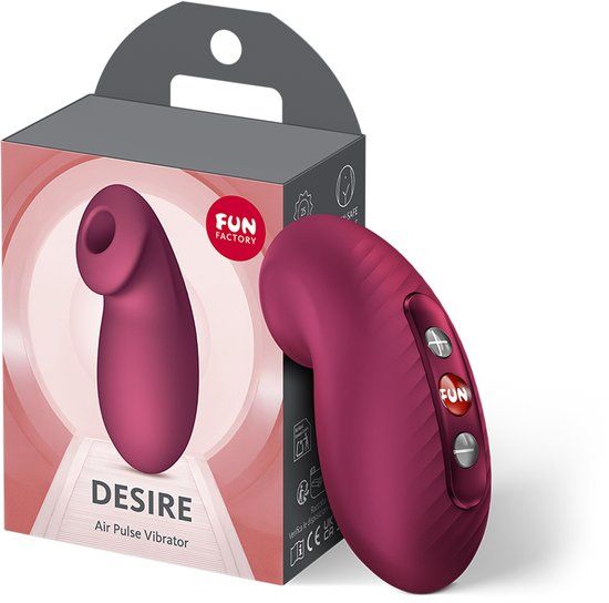 Fun Factory Desire | Luchtdrukvibrator voor vrouwen | Bordeauxrood