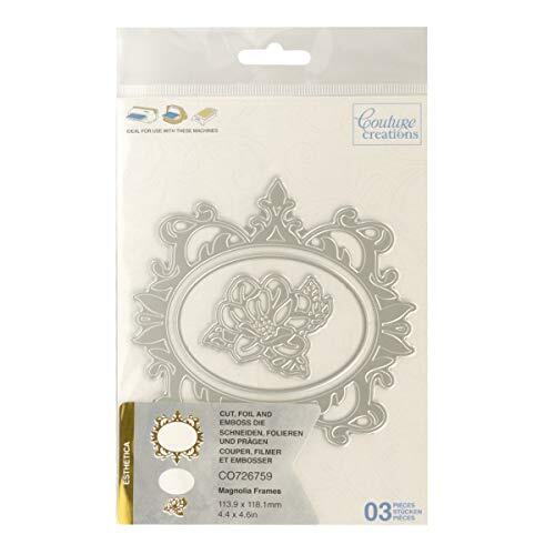 Couture Creations Couture creaties gesneden FOIL Emboss DIE, Magnolia Frames, een maat