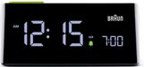 Braun BC16B - Réveil - Horloge de table - Écran LCD - Snooze - Luminosité - Noir