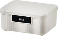 Merkloos / Sans marque Kivora B.V. 2 Tier Lockable Box, 9 L Combination Lock, Medicine Box, Small, Lockable for Medicine, Candy, Valuables
