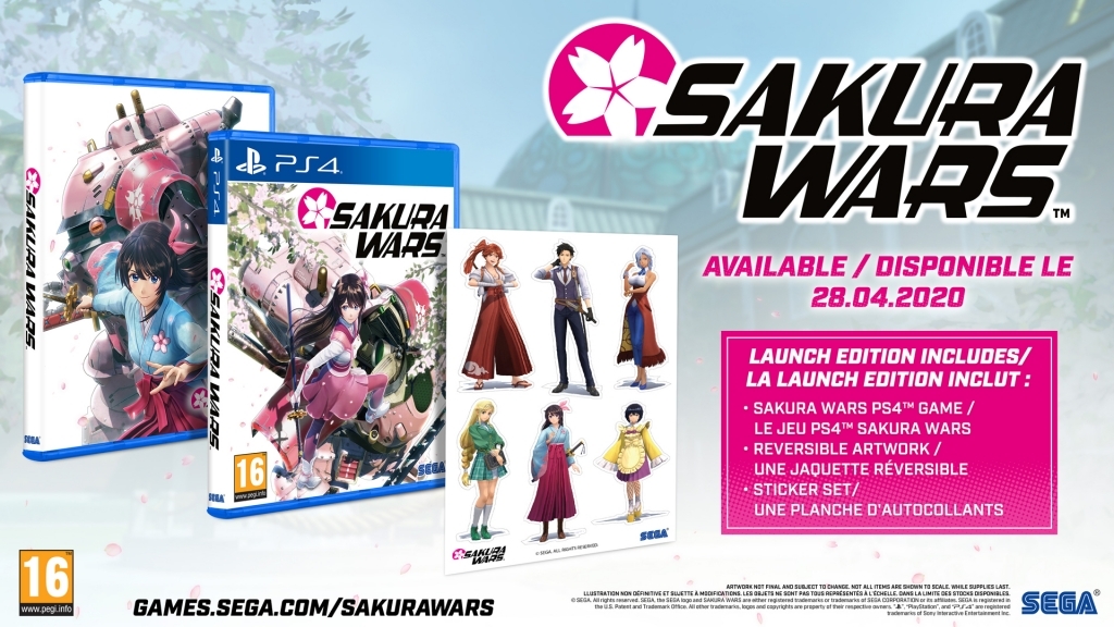 Sega Sakura Wars PlayStation 4