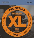 D'Addario EPS540 ProSteels Elektrische Gitaarsnaren 10-52