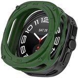 Strap-it Coque antichoc robuste en TPU / étui de protection - convient pour Samsung Galaxy Watch Ultra / Ultra 2025 47mm (vert)