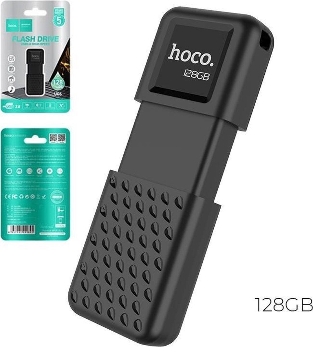 hoco Premium UD6 USB flash disk Intelligent 2.0 - 128GB - 6931474700124