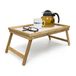 Bamboe K2M Bamboe beddienblad, bedtafel, houten dienblad