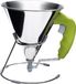 De Buyer Kwik Mini Doseertrechter - 0,8L - Rvs - Groen