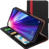 ebestStar - Book Case Hoesje voor Honor 20, Wallet Etui, Zwart/Rood