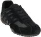 Geox U Snake L herensneaker U4207L 022EK C9997 suède slip-on zwart