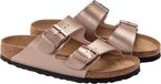 Birkenstock Arizona Slippers Dames roze Leer Maat 41