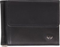 Golden Head Leren portemonnee geldclip Polo RFID Protect Clip-Scheintasche 1921 Schwarz zwart