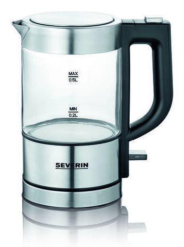 Severin WK 3472 Waterkoker - 0.5L - Zilver