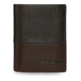 Pepe Jeans Ithaca verticale portemonnee, bruin, leer