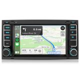 VW Multivan Transporter T5 (2008-2015) 7-inch CarPlay Autoradio met Android 14, GPS, DAB+, Android Auto