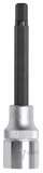 GEDORE red Embout de tournevis long 6 pans, SW 17 mm, 1/2'' 12,5 mm, insert de tournevis, R62551719, acier