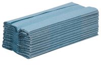 Jantex C-Gevouwen Handdoeken Blauw 15 Pakken GD832