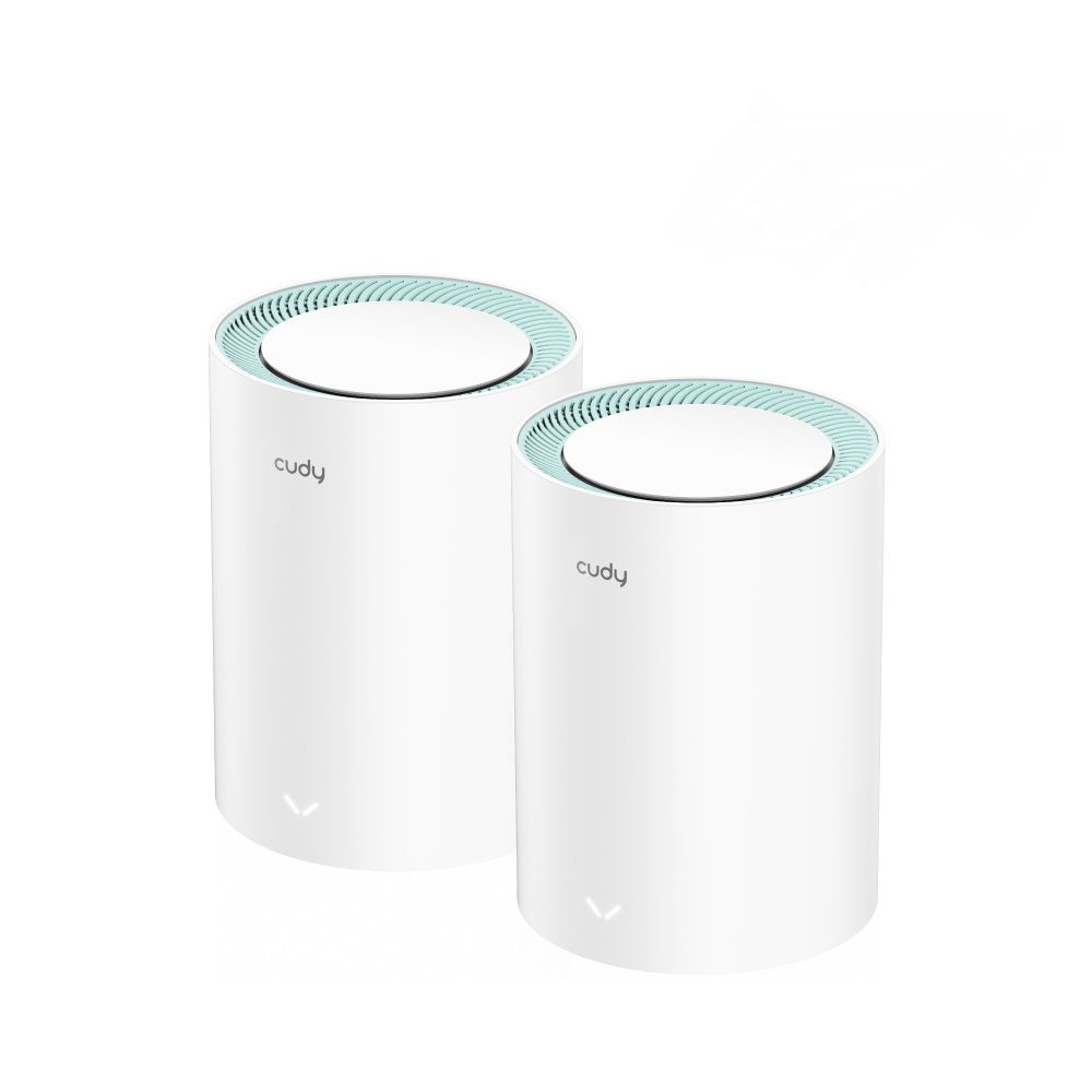 Cudy M1300 2-PACK Mesh Wi-Fi System - Dual-Band, Wi-Fi 5, White