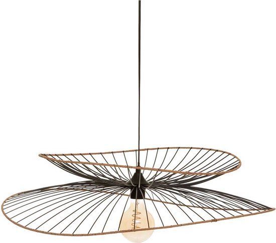 Hanglamp ALARA - Zwart - 69,5 cm - Metaal - E27