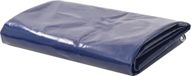 vidaXL Zeil Blauw 4 x 6 m Canvas met PVC-coating