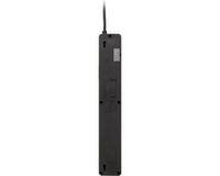 LESTAR ZX 510 - Stekkerdoos - 5 Stopcontacten - 3m Kabel - Zwart