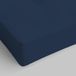 Max color Bedlaken 25cm Hoek, Donkerblauw, Maxi Dubbel