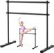 VEVOR Ballet Barre Dans Barre Hoogte Verstelbare Vrijstaande 117cm Dubbele Barre