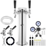 Latios Kit de conversion avec 2 robinets - Acier inoxydable